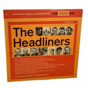 The Headliners, Volume 2 (Vinyl, 1961) Columbia Record Club GS 9 VG+ LP Record